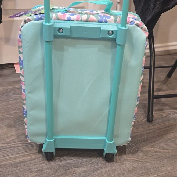 Bioworld Disney Stitch Floral Soft Side Luggage - Picture 6 of 9